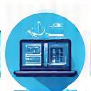 Data analytics icon representation